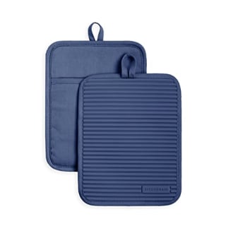 KitchenAid Ribbed Soft Silicone Pot Holder Set
